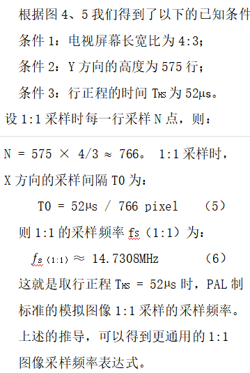 《图像处理系统》创新性技术之一： 1:1图像采样理论及其应用