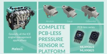 Melexis 新款无 PCB 压力传感器芯片，让汽车发动机管理精度达到新高度