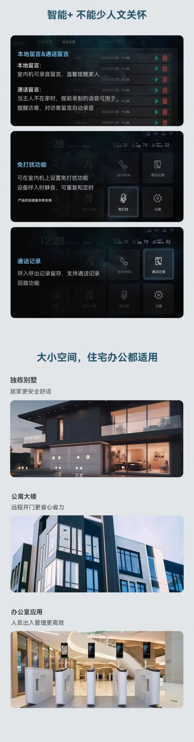 GVS新品 | S·可视对讲系统，全系列支持SIP标准协议！