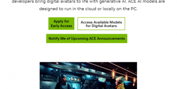 英伟达推出 NVIDIA ACE 服务，与米哈游、腾讯、网易等游戏公司合作开展 AI 数字人业务