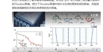 中国科学院自研“庄子”号一维 43 比特量子芯片，观测到量子泵浦中拓扑与无序的相互影响