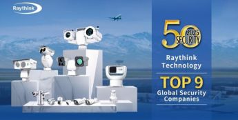Raythink燧石荣登2025年a&s全球安防50强榜单前十，智能安防再启新篇！