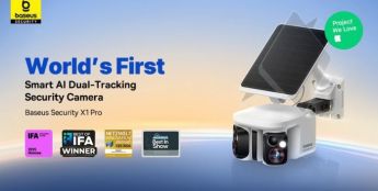 Baseus倍思荣膺EBRUN全球好物Gold Award 2025 双摄自动追光重塑户外安防