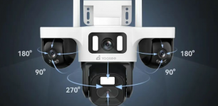 Yoosee推出灵眸常电四目摄像机