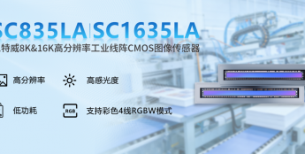 思特威全新推出8K和16K超高分辨率高速线阵CMOS图像传感器
