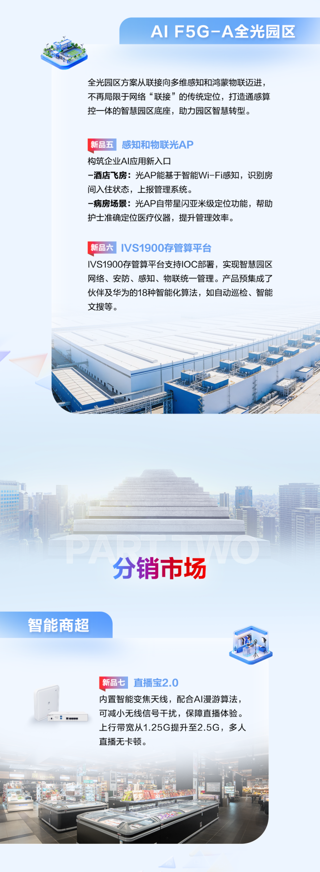 华为发布 F5G-A 全光网十大创新产品:智能安防摄像机全系升级鸿蒙编码,压缩率从 50% 提升到 75%