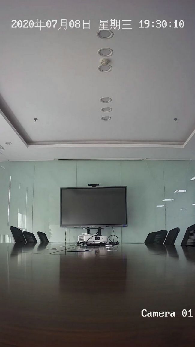 摄像机走廊模式图像