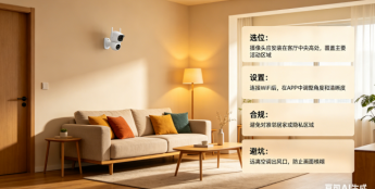 家庭摄像头安装知识：选位、设置、合规与避坑指南