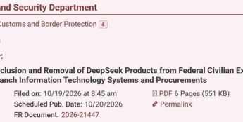 美国发布针对DeepSeek的禁令：供应链安全工具首次对准中国AI模型